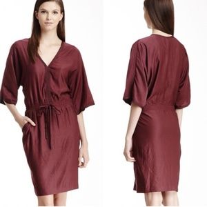 BCBG Silk kimono style dress